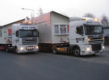 Caravan Transport Twin Unit